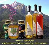 Prodotti tipici Dolomiti